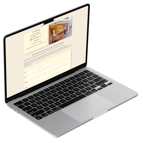 mockup boutique ecommerce CBD