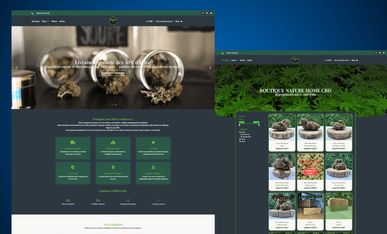 Refonte d'un site E-commerce