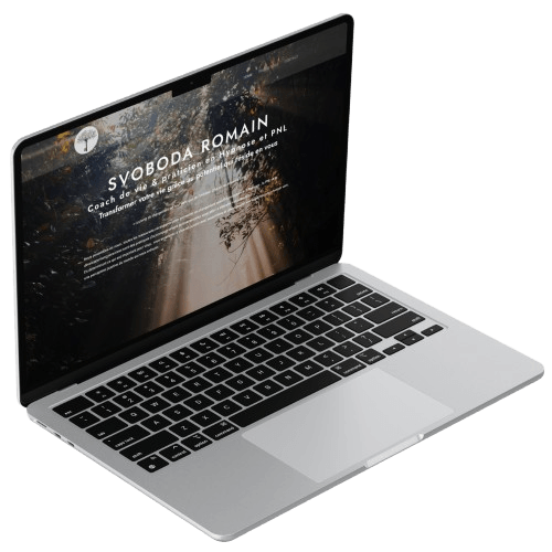 mockup d'un site pour un commerçant