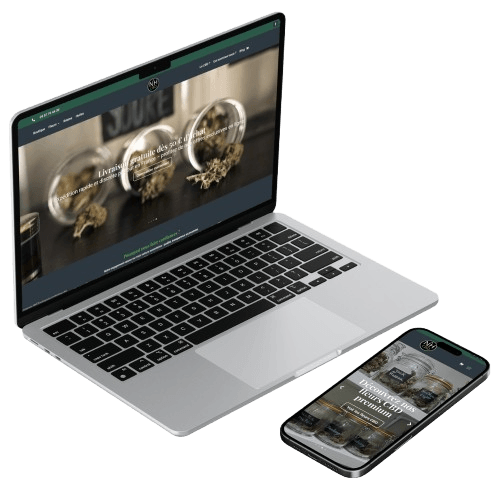 mockup_commercants 23 Création site web Neuville-sur-Saône - site WordPress responsive